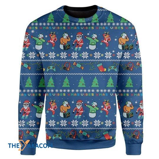 Merry Xmas With Amazing Christmas Band Gift For Christmas Party Ugly Christmas Sweater