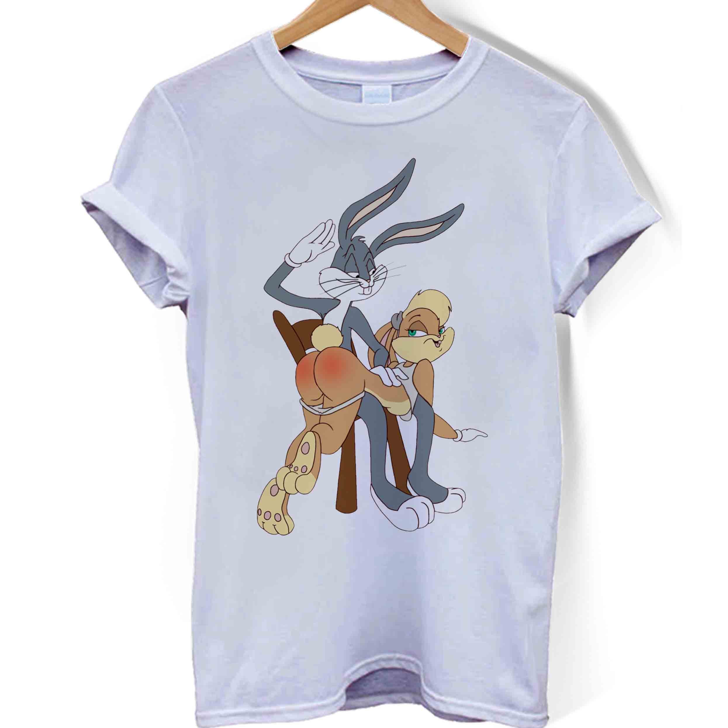 Bugs Bunny And Lola Women T-Shirt