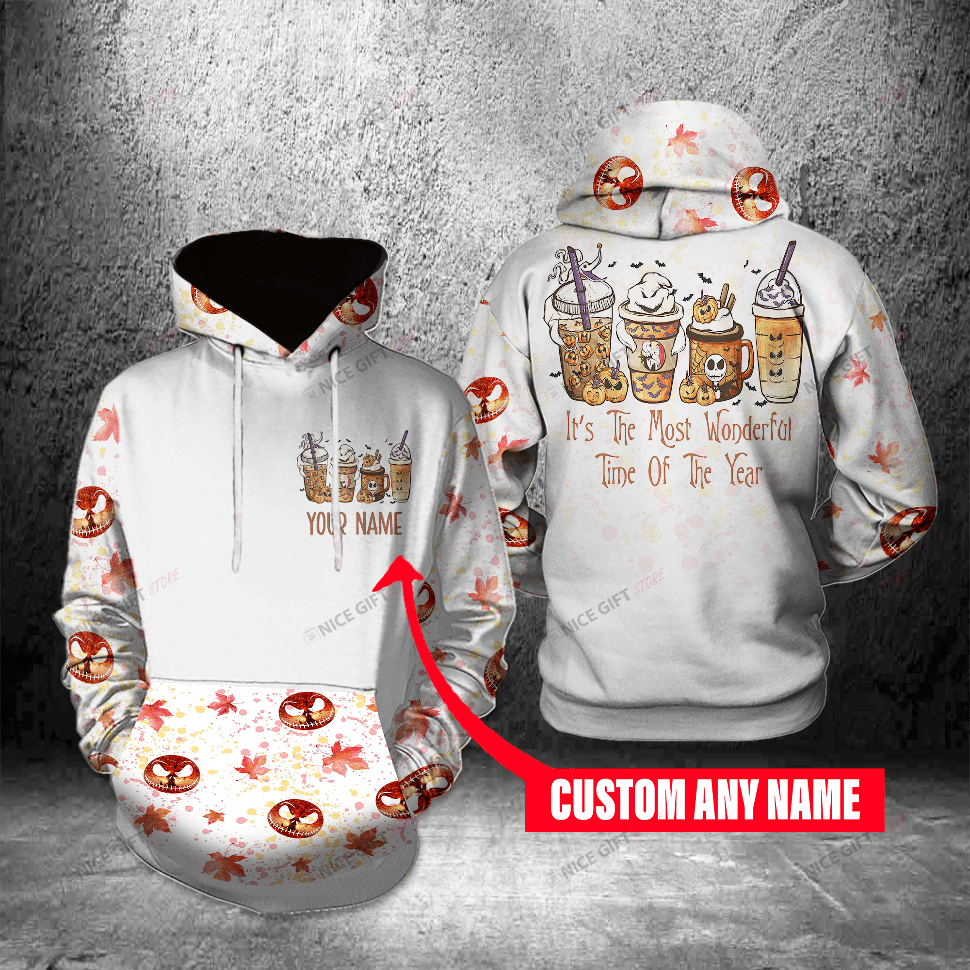 It’S The Most Wonderful Time Of The Year Custom Name Hoodie 3D 3Ho-J6Q2