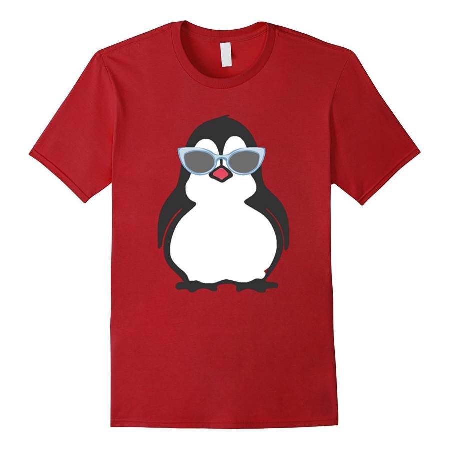 Cheap Sunny Penguin Tshirt Fashion Short Sleeved T-Shirt For Men