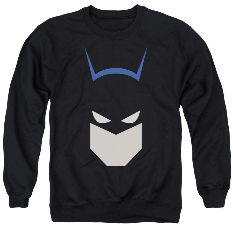 Batman –  Bat Head Adult Crewneck Sweatshirt