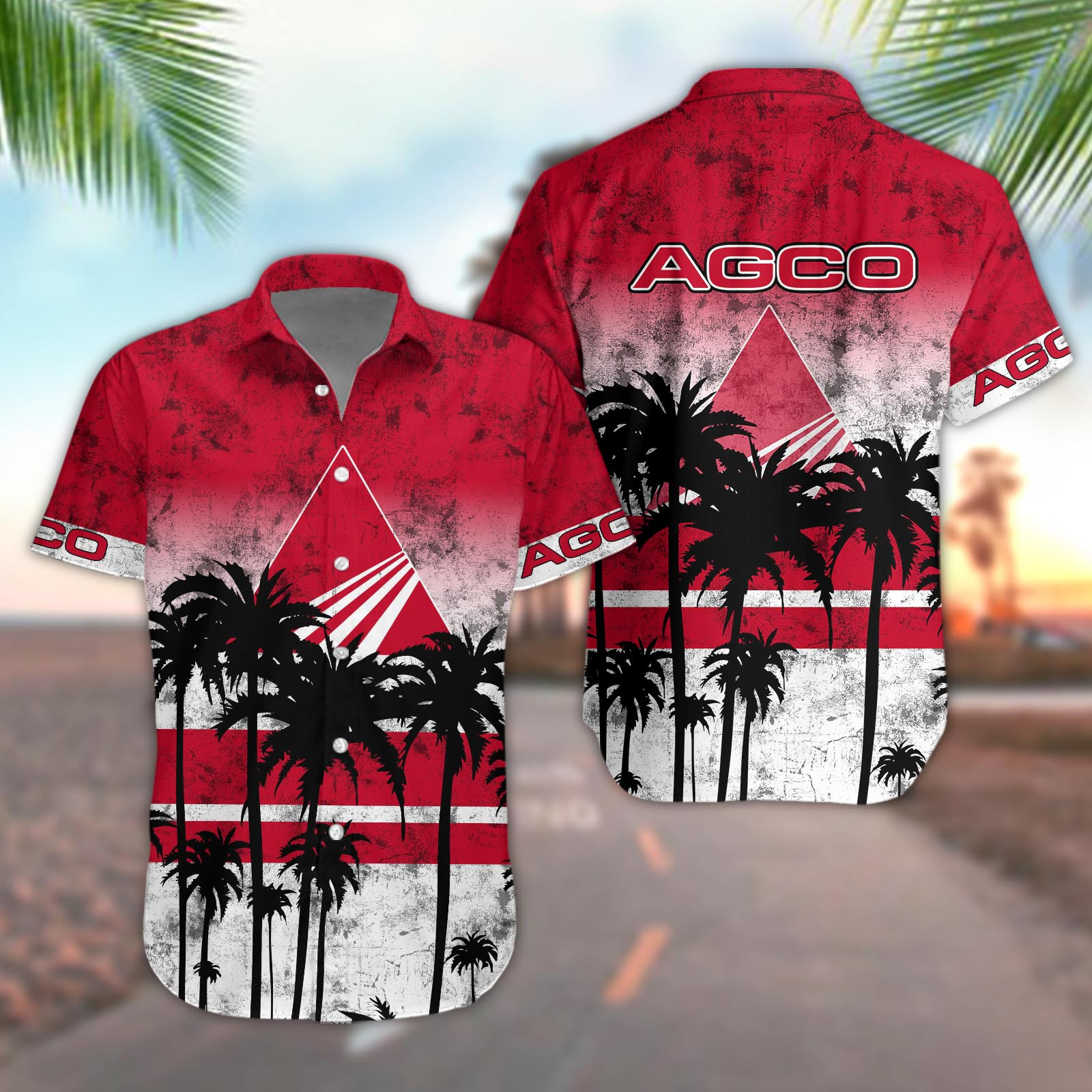 Agco Allis Aloha Shirt