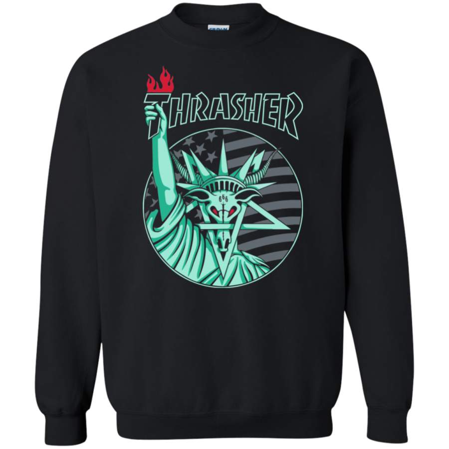 Thrasher Magazine Liberty Goat Pullover Sweatshirt