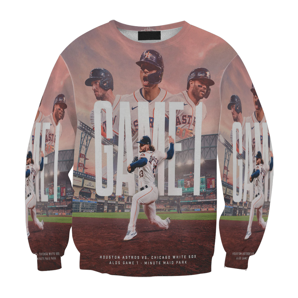 Houston Astros Team Play Gift For Fan 3D Full Printing Sweatshirt