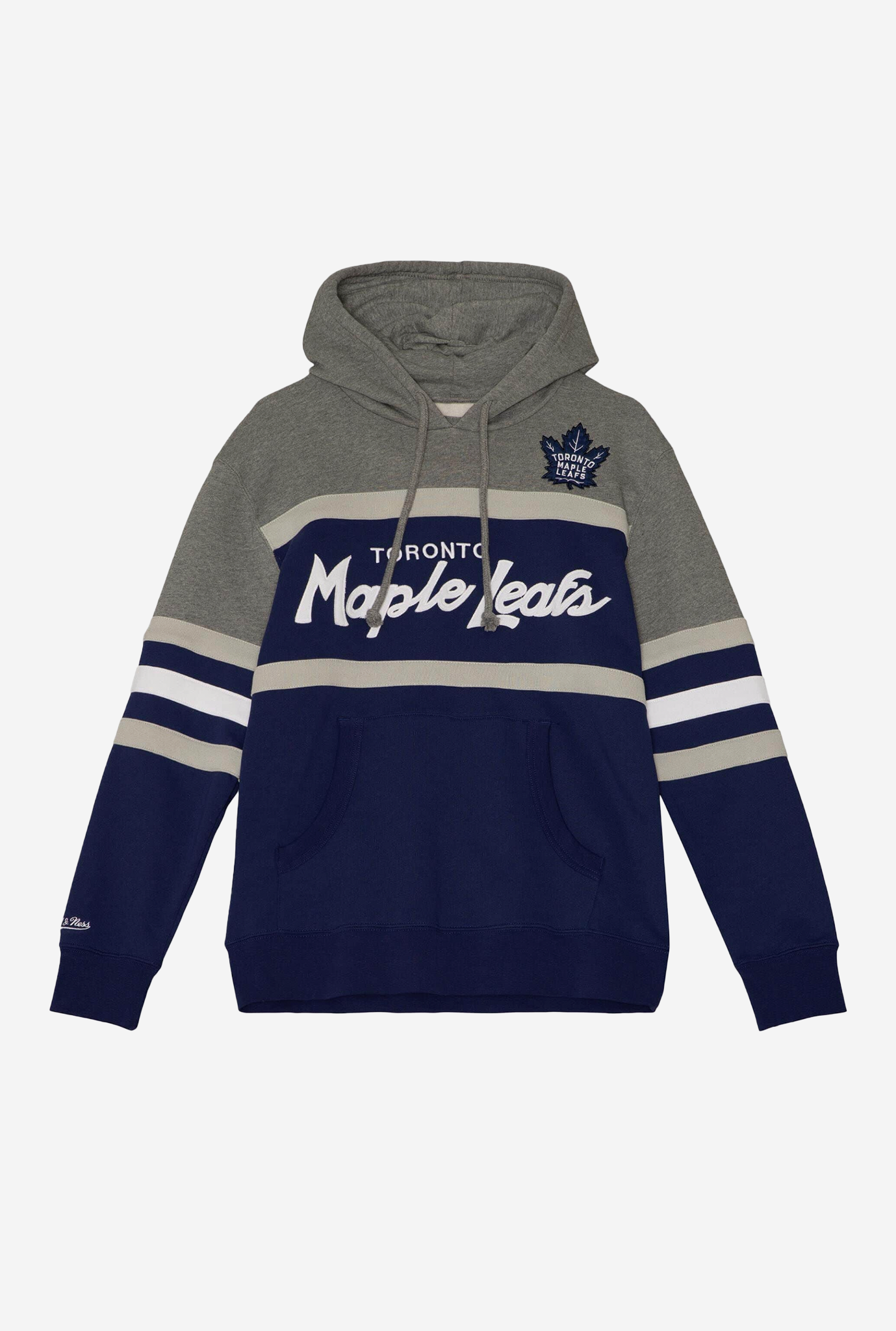 Toronto Maple Leafs Head Coach Hoodie – Royal Blue/Grey