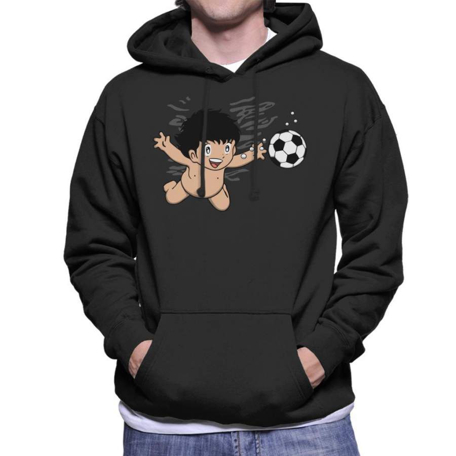 Soccermind Nirvana Captain Tsubasa Men’s Hooded Sweatshirt