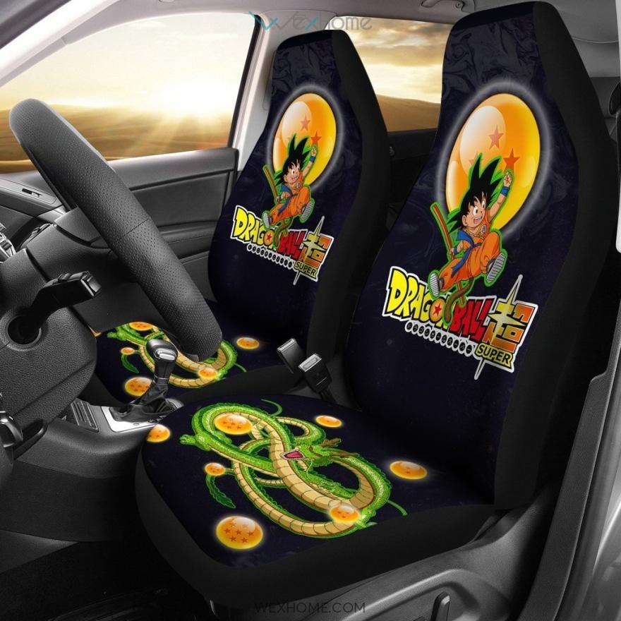 Goku Shenron Dragon Ball Anime Custom Car Seat Covers