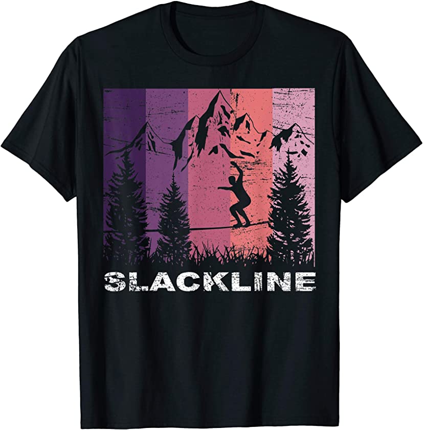 Vintage Slackline T-Shirt T-Shirt