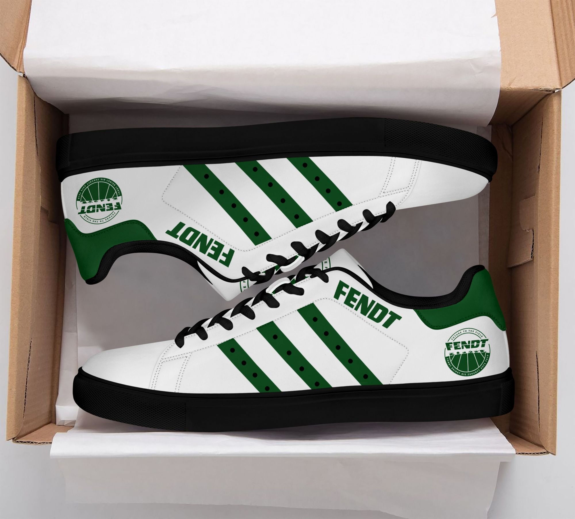 Fendt Dvt-Hl St Smith Shoes Ver 1 (White & Green)