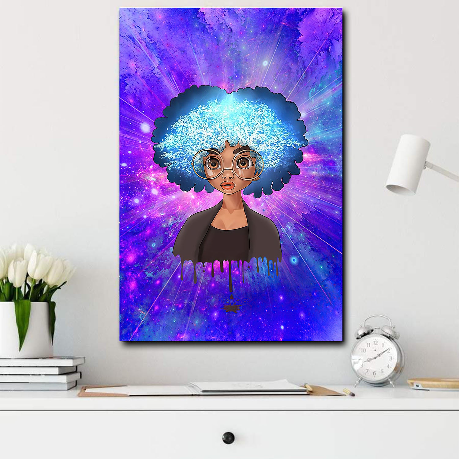 African American Canvas Art African American Woman Home Decor