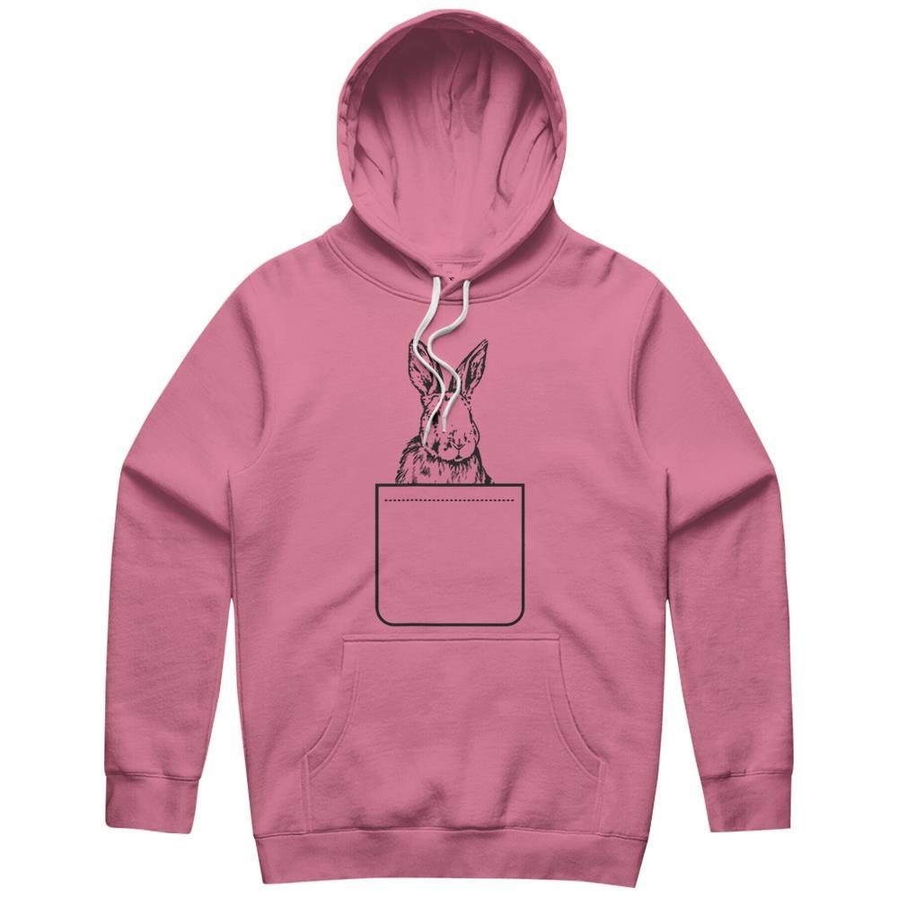 Bunny In Your Pocket Easter Rabbit Hoodie