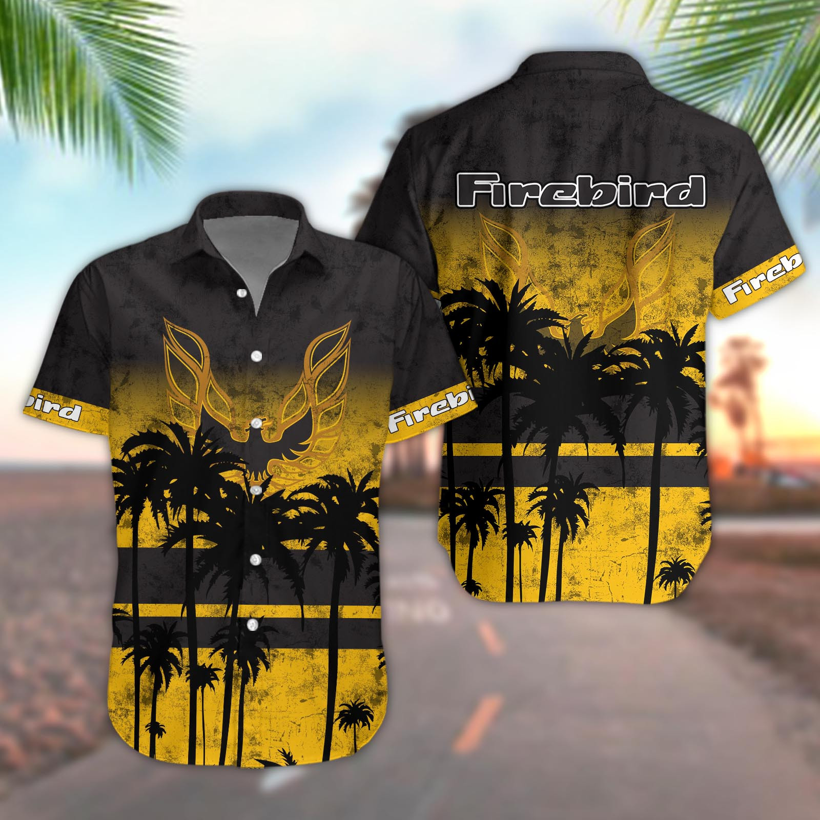 Firebird Pontiac Aloha Shirt