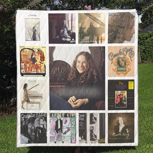 Carole King 3D Quilt Blanket HGM48