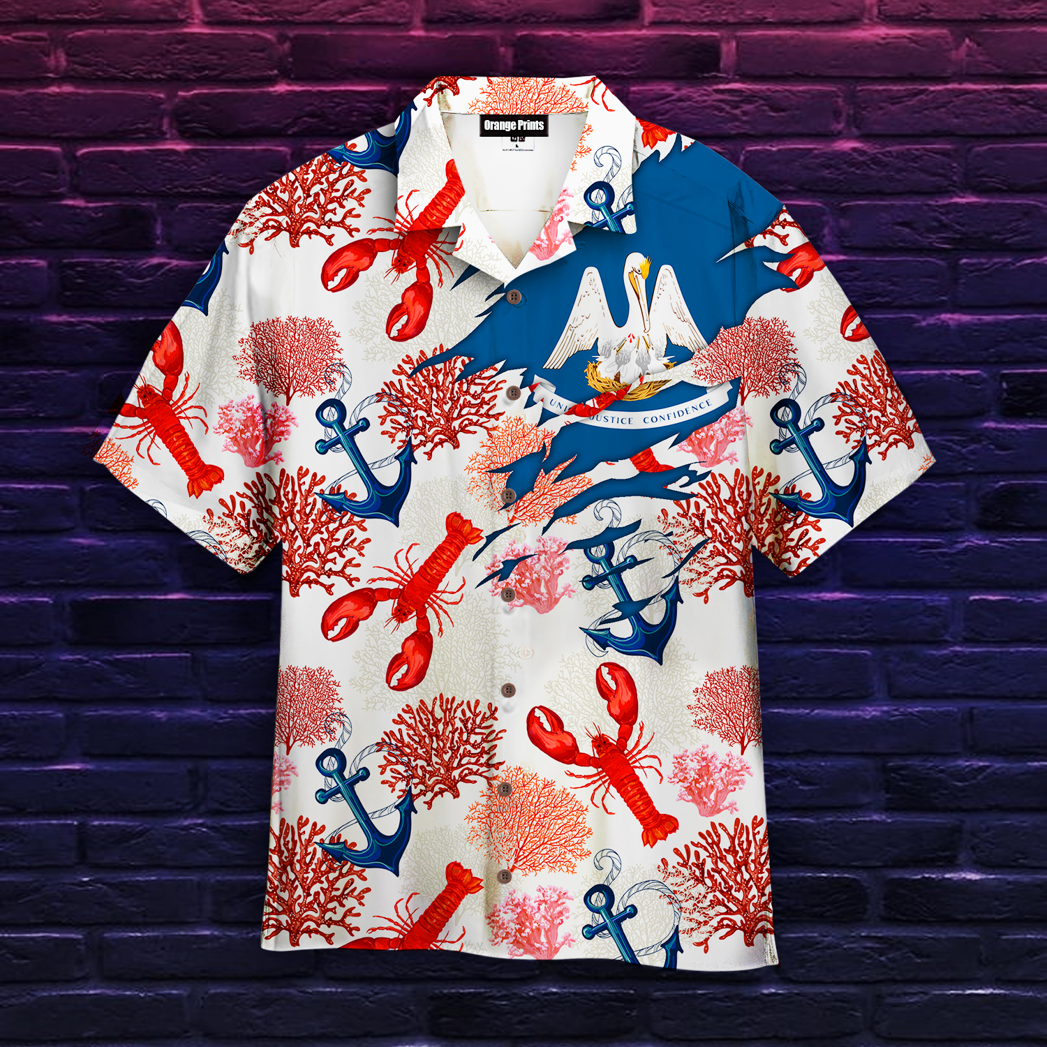 Louisiana Summer Aloha Hawaii Shirts For Men And Women Ha29007