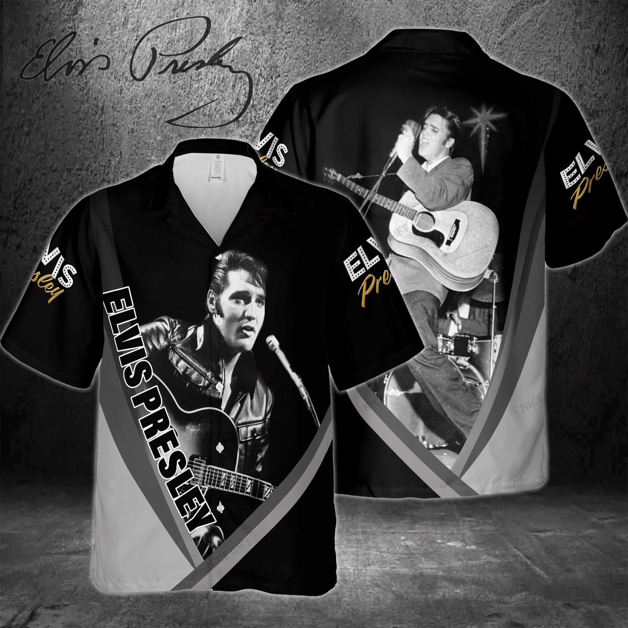 Elvis Presley Hawaiian 3D Shirt 3Hs-Y9V5