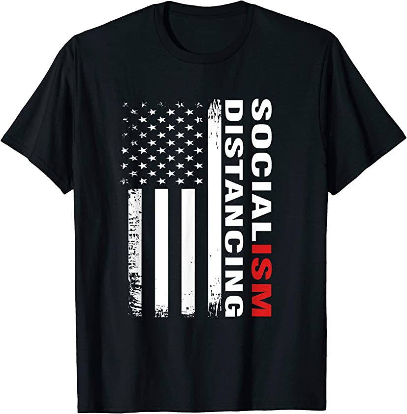 American flag vintage Funny Political T-Shirt