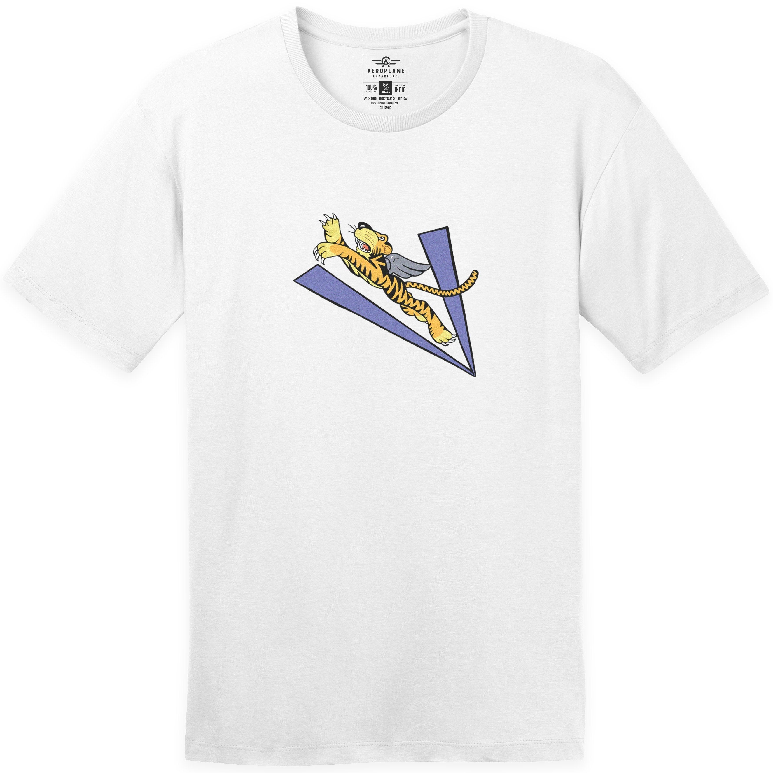 Flying Tigers V for Victory Aeroplane Apparel Co. Men’s T-Shirt