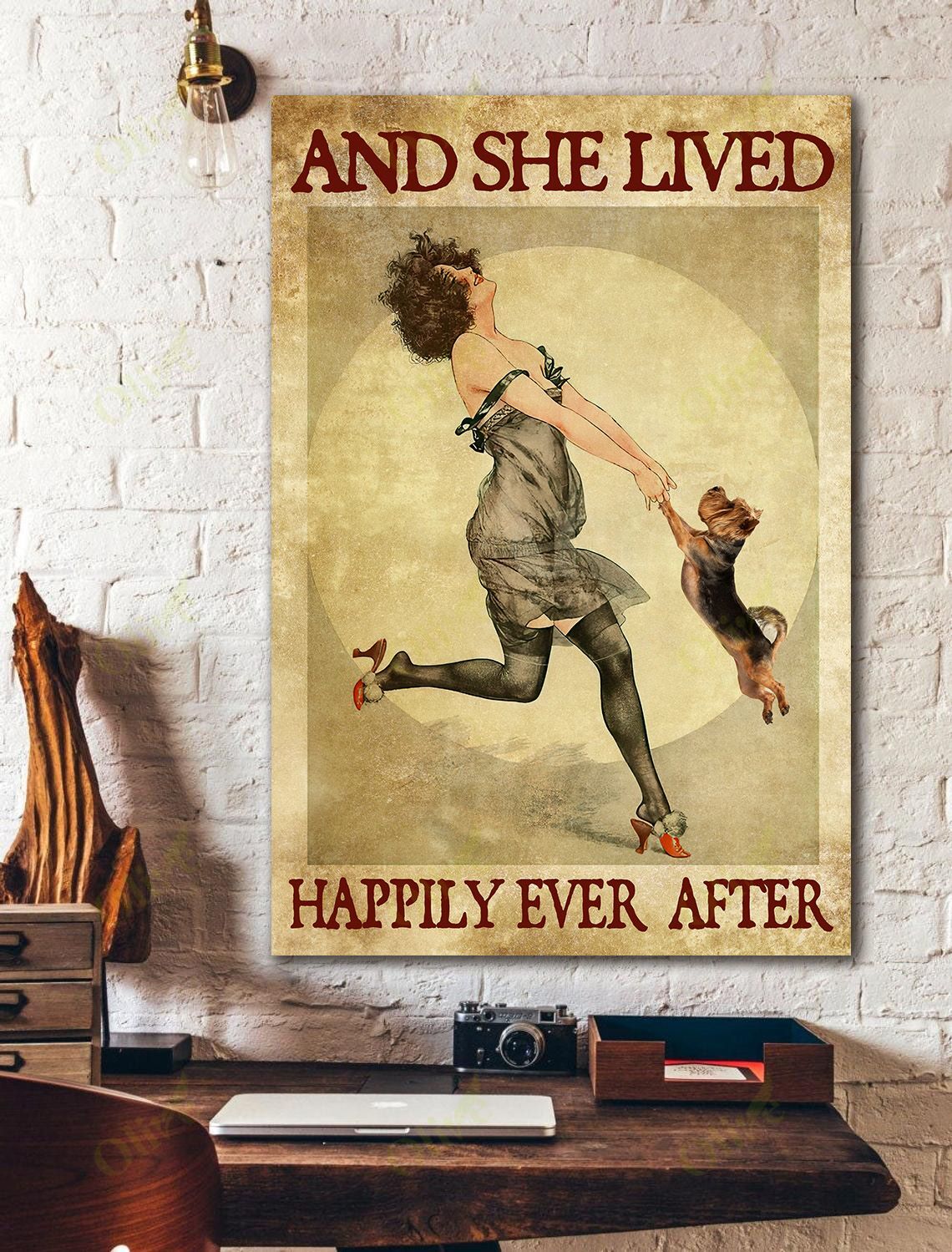 Yorkshire – Happily Ever After Together Canvas Wall Art Home Decor