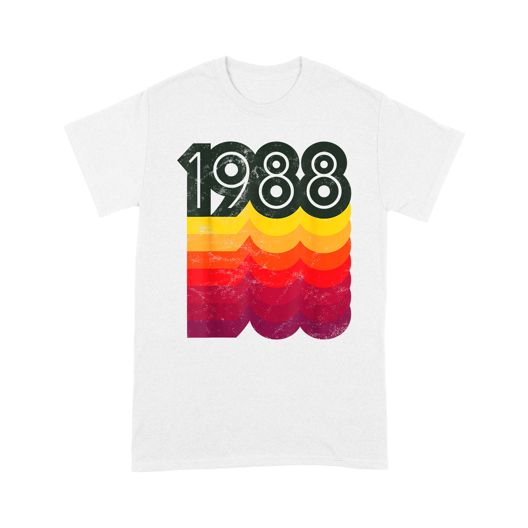 33rd Birthday Vintage Retro 80s Style 1988 – Standard T-shirt