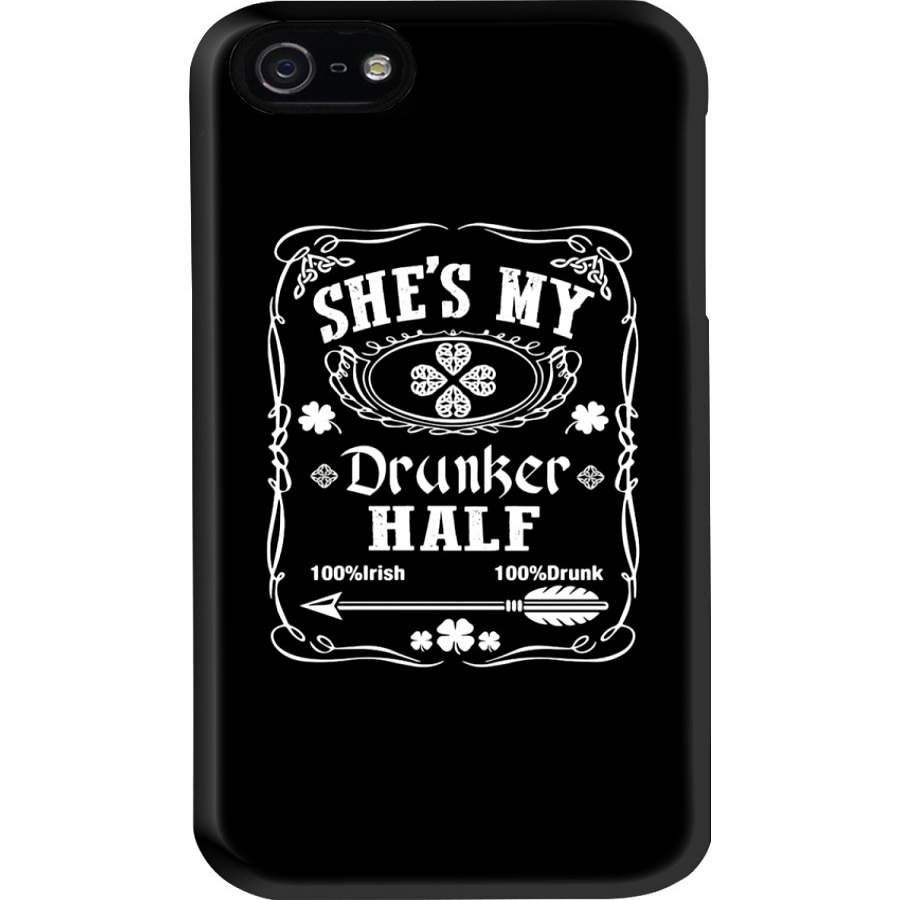 My Drunker Half St. Patrick Couple Gift Phone case