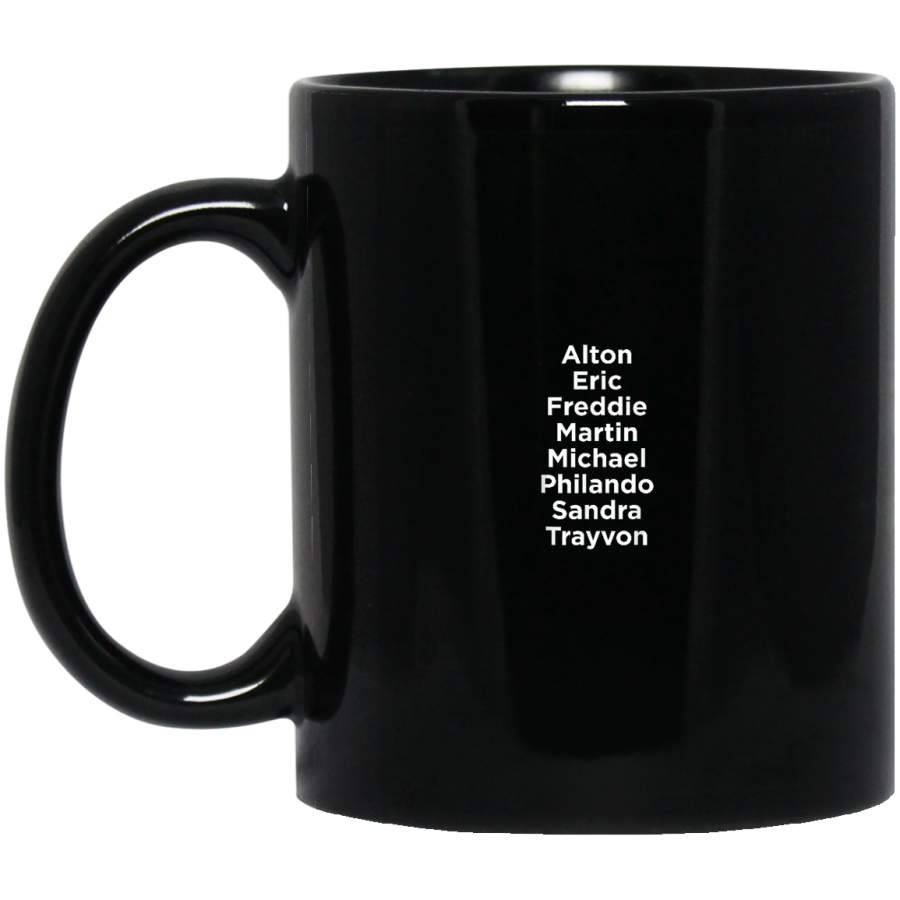 Say Their Names Black Lives Matter African American Black Mugs