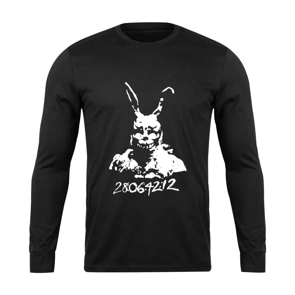 Donnie Darko 28 06 42 12 Frank Bunny Rabbit Long Sleeve T-Shirt