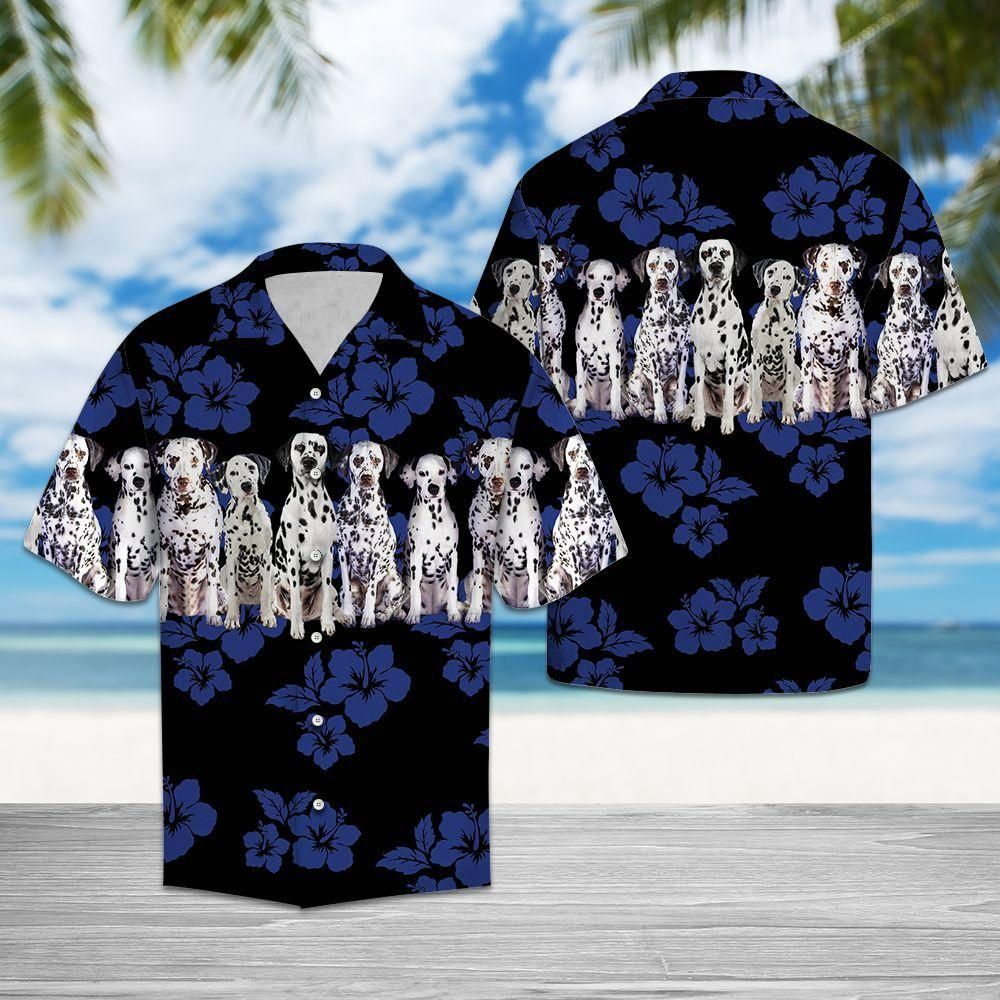 Dalmatian Aloha Hawaii Shirt Colorful Short Sleeve Summer Beach Casual For Men And Women Ha46026