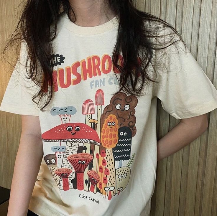 The Mushroom Fan club t shirt  For Men  For Women