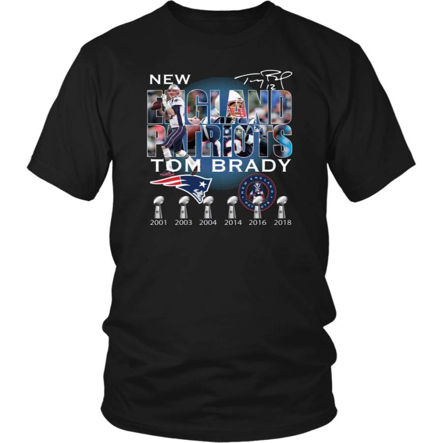 Tom Brady New England Patriots Super Bowl Champion Shirt By Vevotee Store