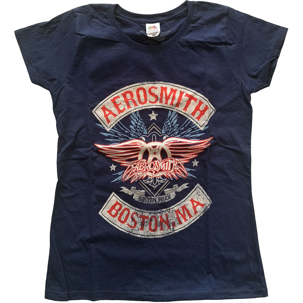 Aerosmith Boston Pride Ladies T-Shirt – Special Order