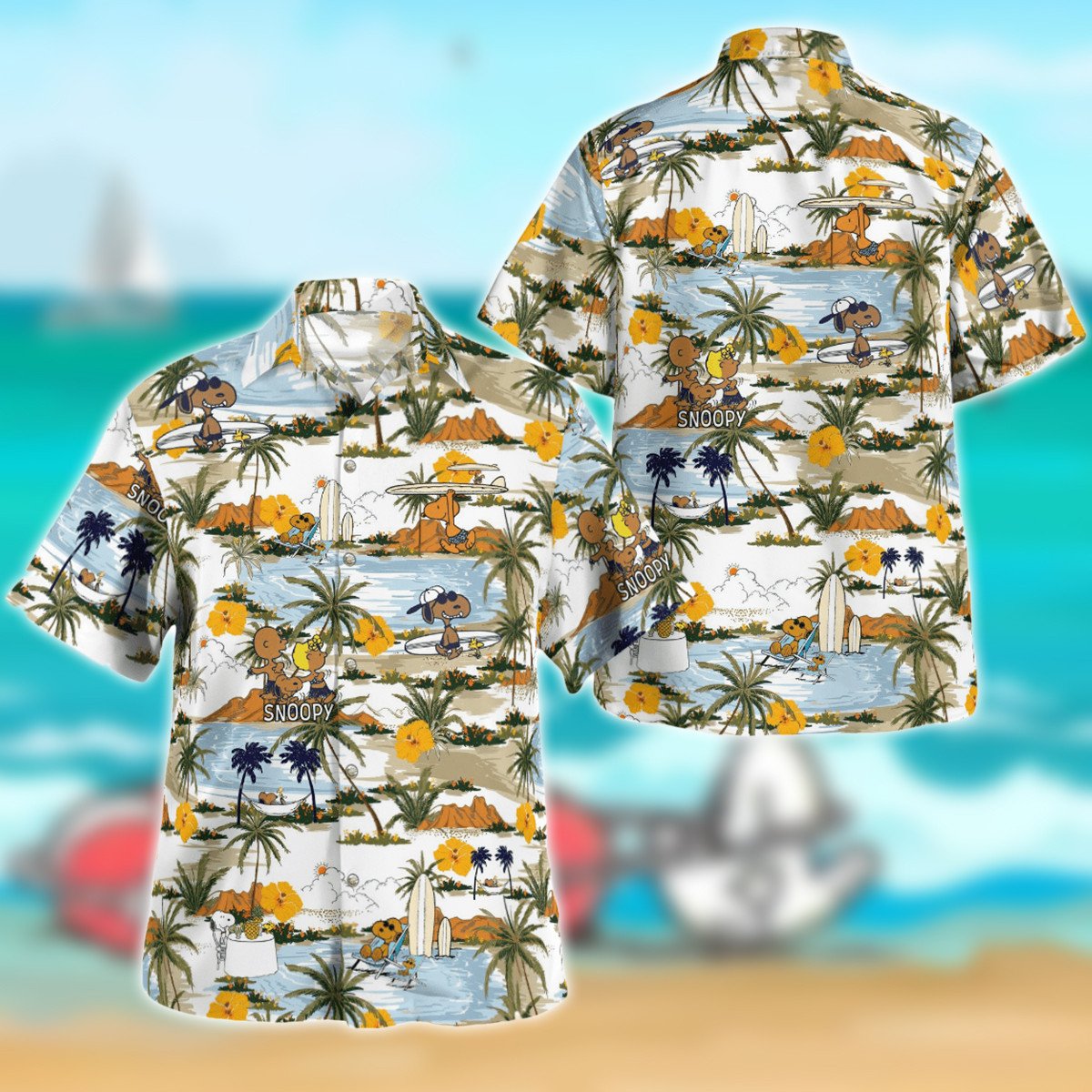 Pn S14 Tropical Hawaii Shirt Beach Short S110804