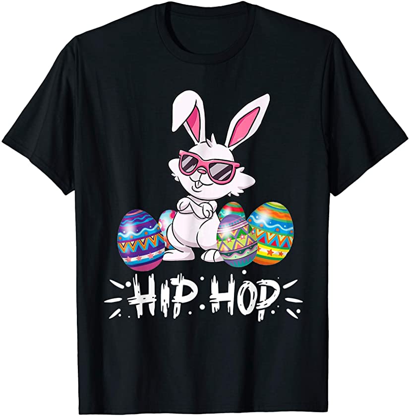 Cute and Funny Hip Hop Easter Bunny Rabbit T-Shirt