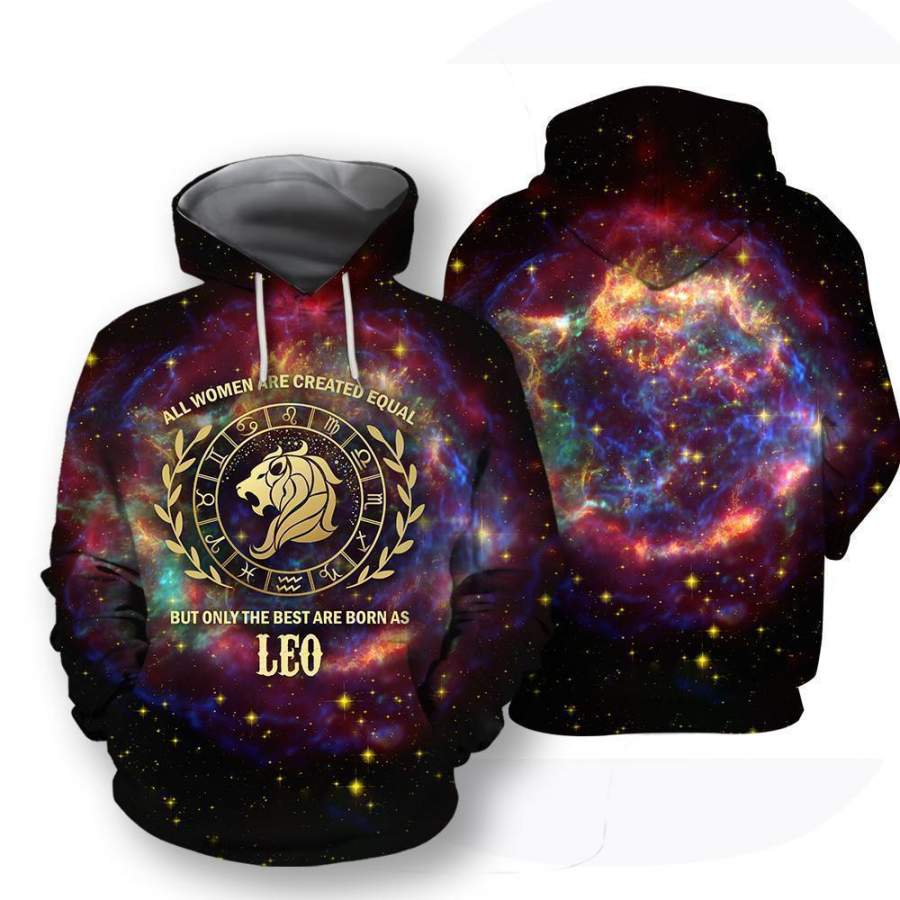 All Over Printed Leo Horoscope Hoodie