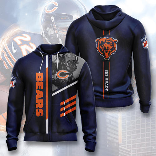 Sports Team Chicago Bears No335 Hoodie 3D