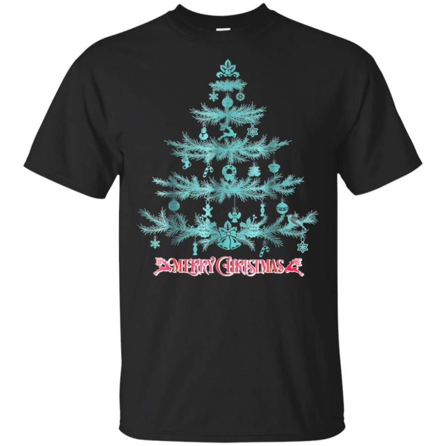 Drawing Art of Xmas Tree, Design A Vintage Tree T-shirt