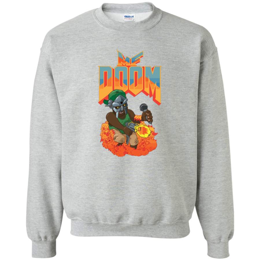 AGR MF DOOM Knee Deep in the Dead Crewneck Pullover Sweatshirt