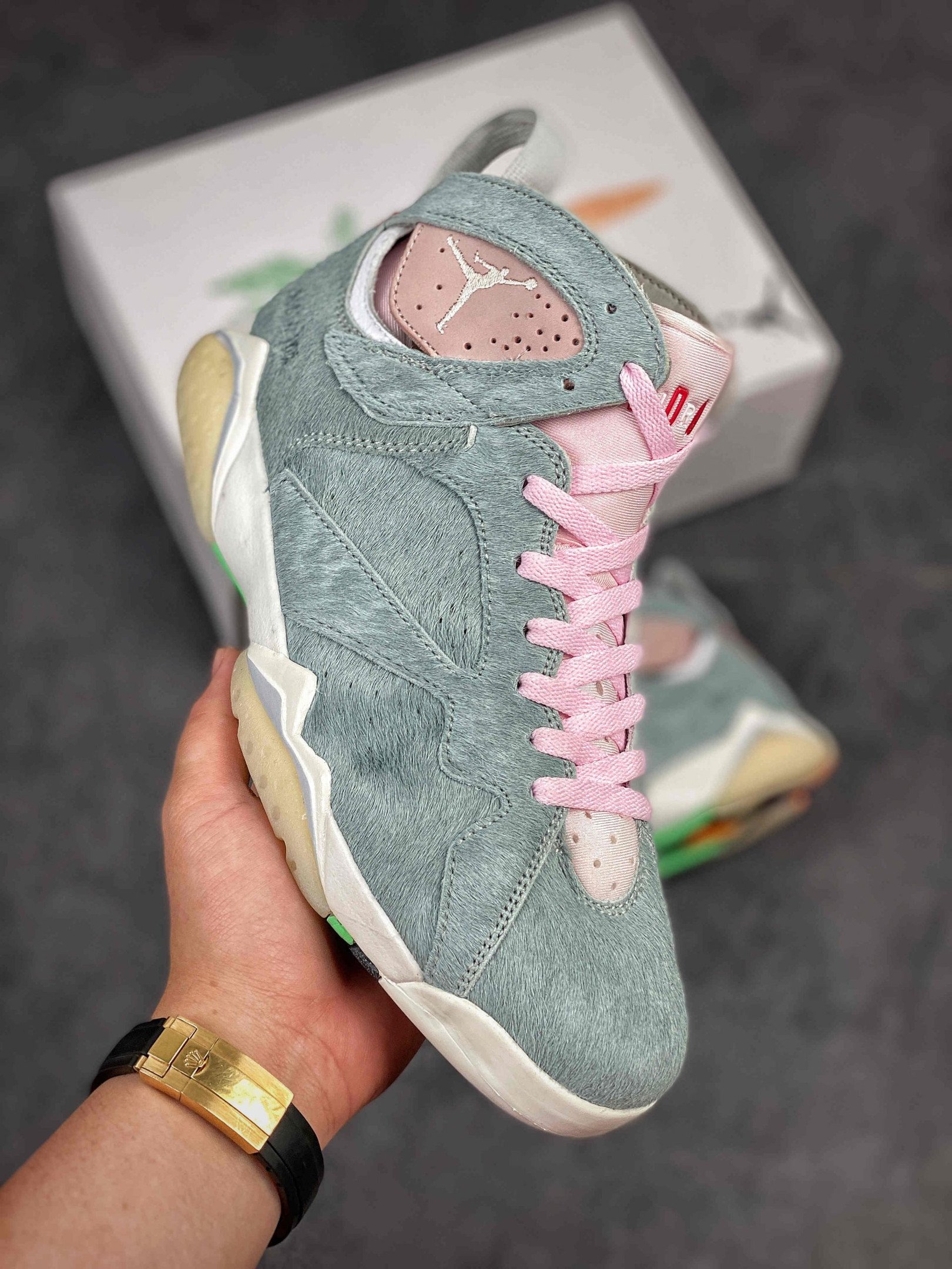 JD 7 SE Hare 2.0 Neutral GreyWhite-Pink Foam 5341141