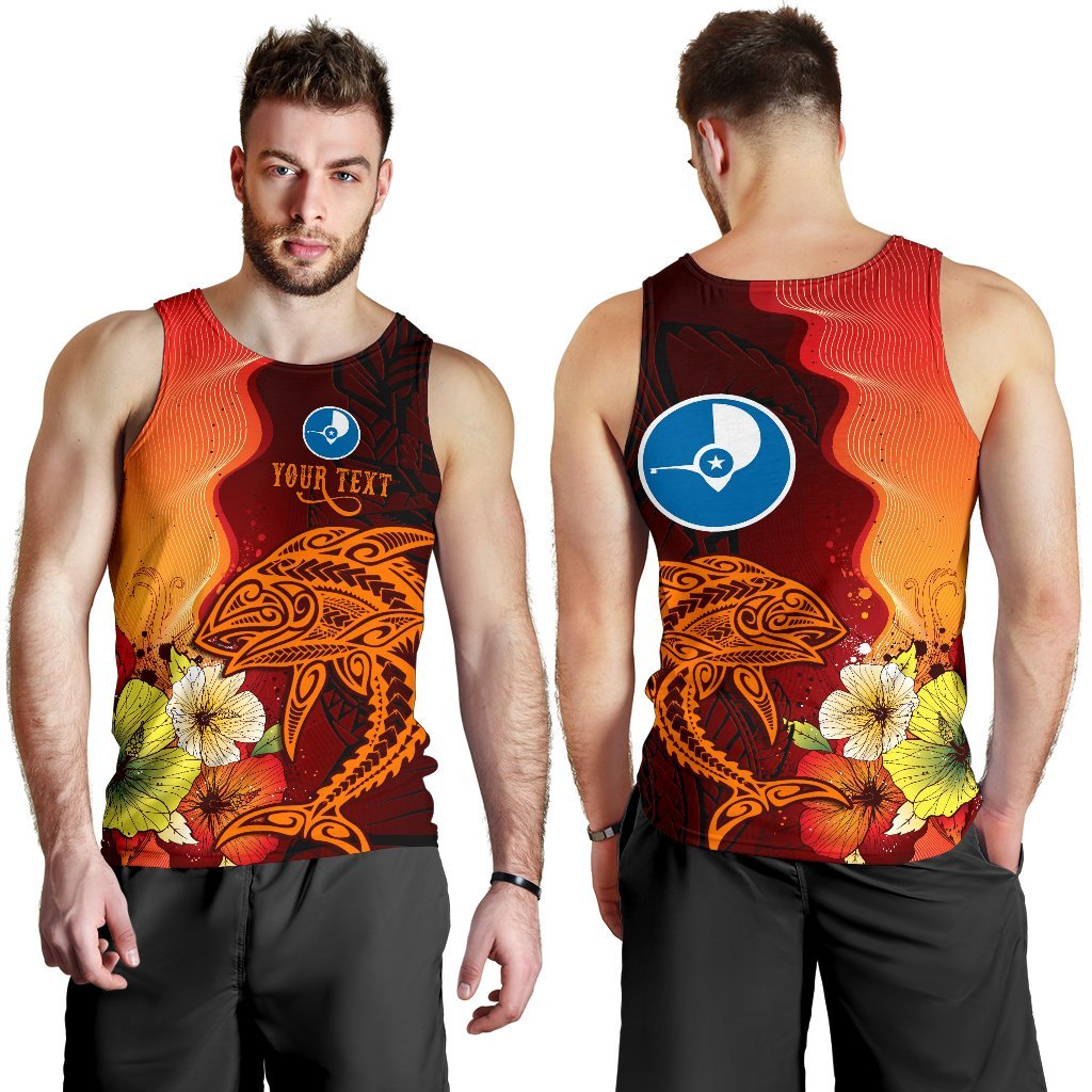 Yap Custom Personalised Men Tank Top – Tribal Tuna Fish – BN39