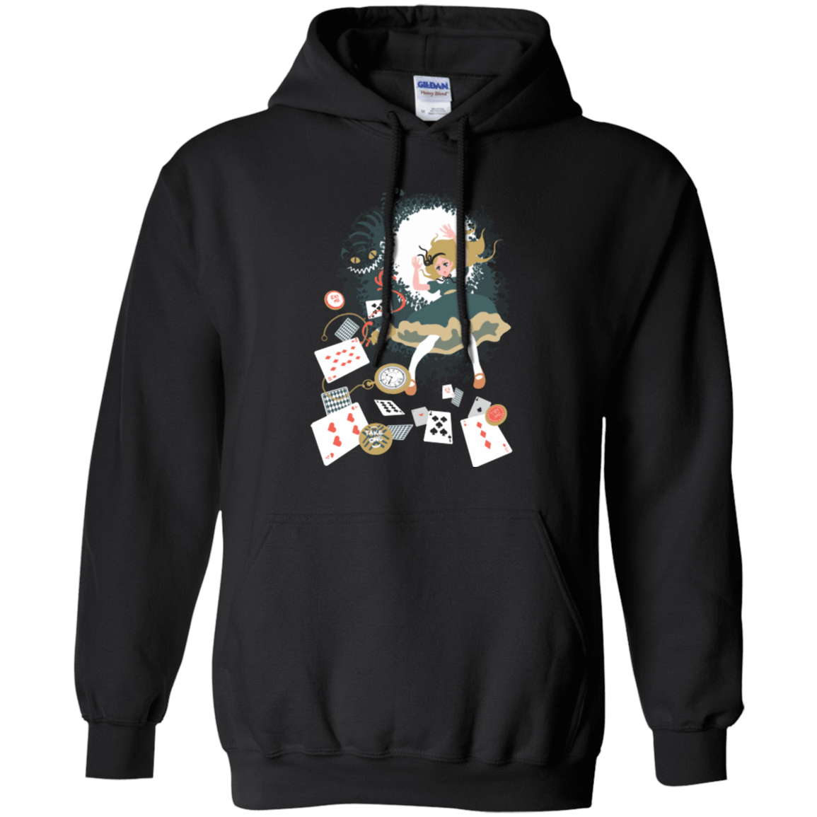 Down The Rabbit Hole Pullover Hoodie