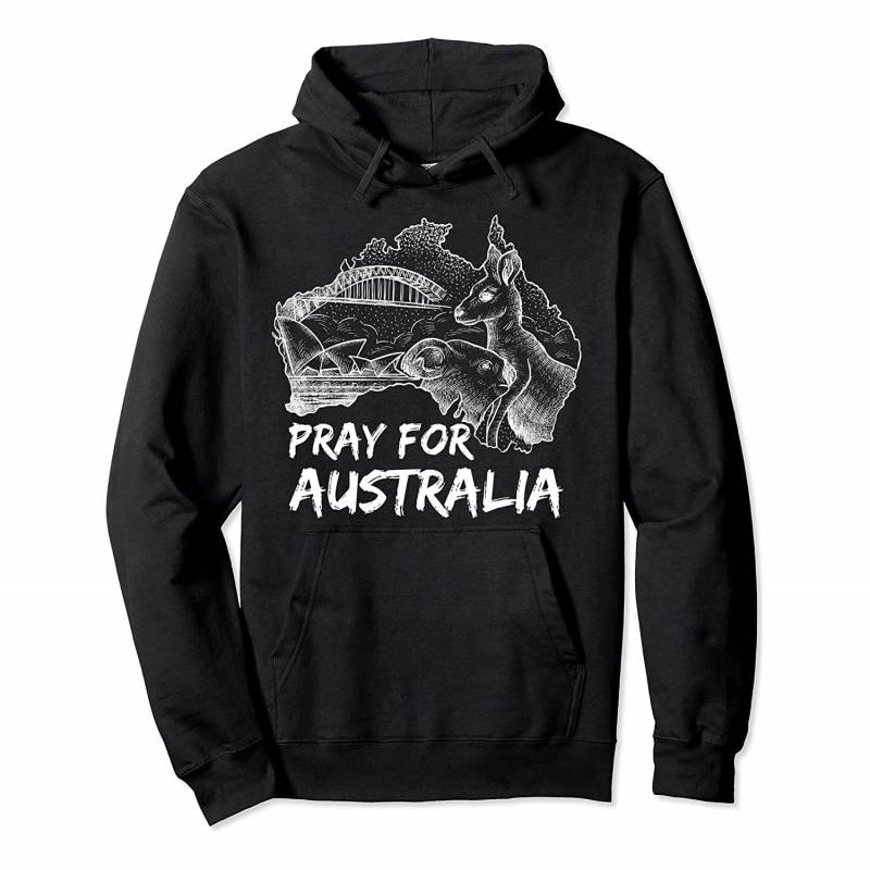 Pray For Australia Bush Fire Save Animals Kangaroo Koala Pullover Hoodie, T Shirt, Sweatshirt