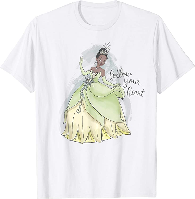 The Princess And The Frog Tiana Follow Your Heart T-Shirt