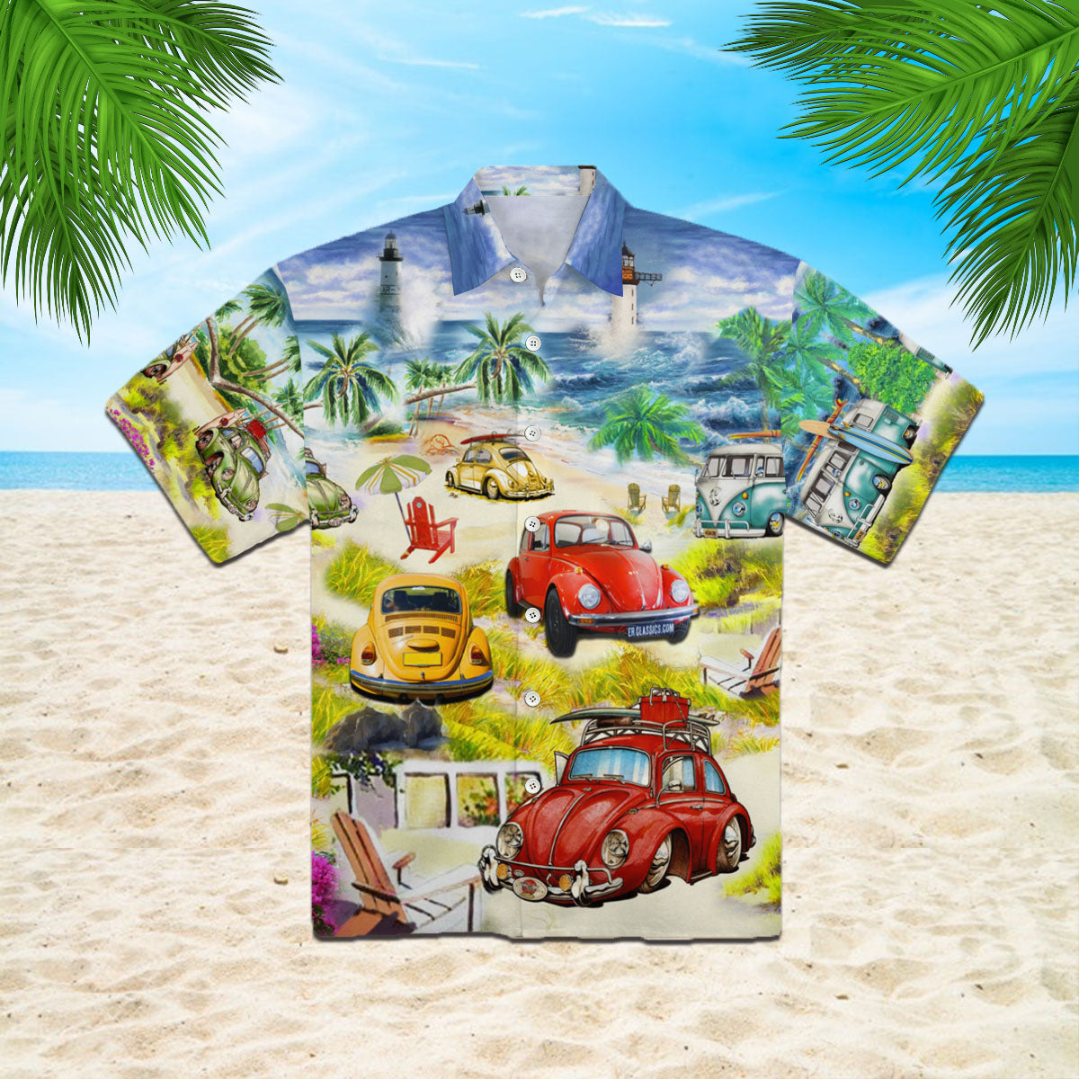 Oragontee Surf Car Hawaii Shirt For Men Women Adult Ha84988