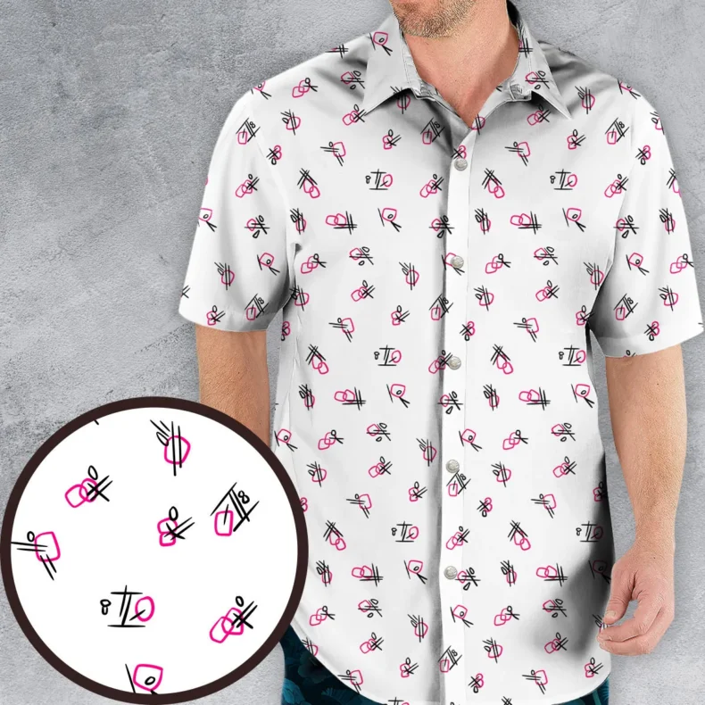 Ace Ventura Tutu Shirt Pop Culture Hawaiian Shirt