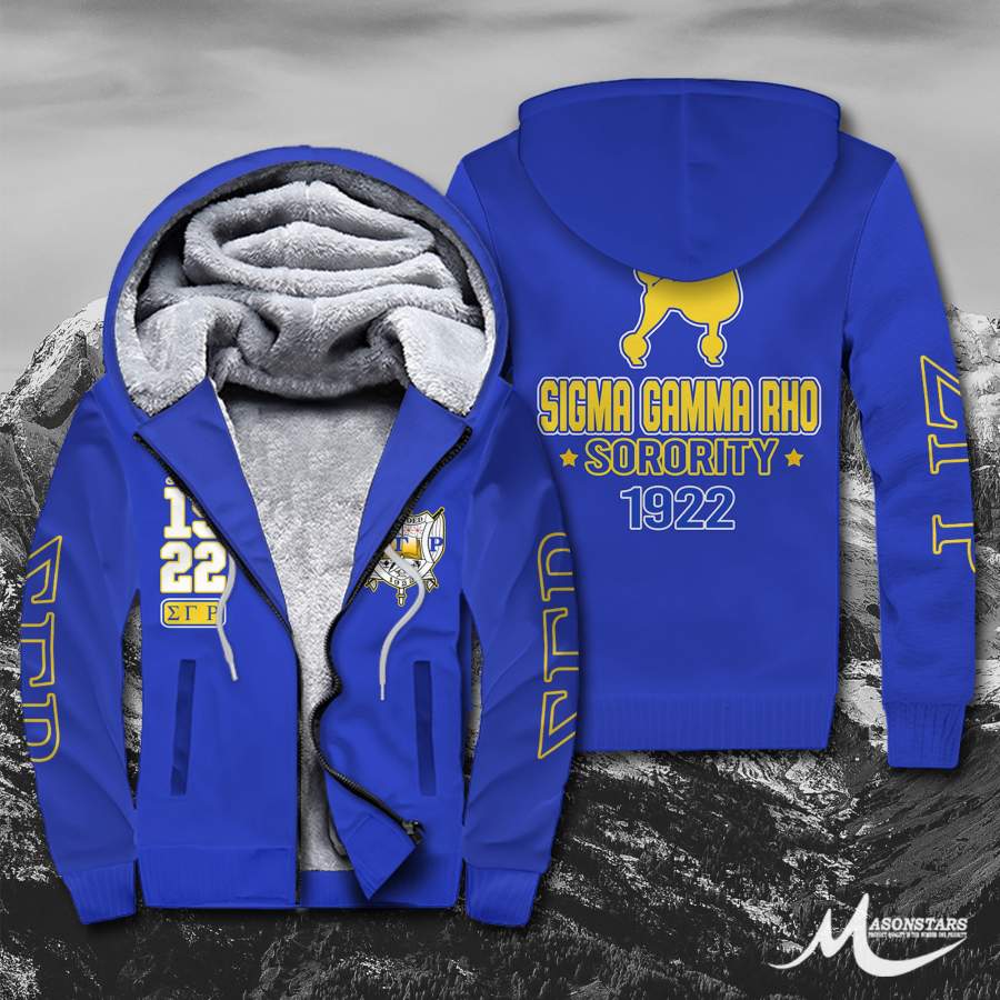 Sigma Gamma Rho Fleece Zip Hoodies 291020192