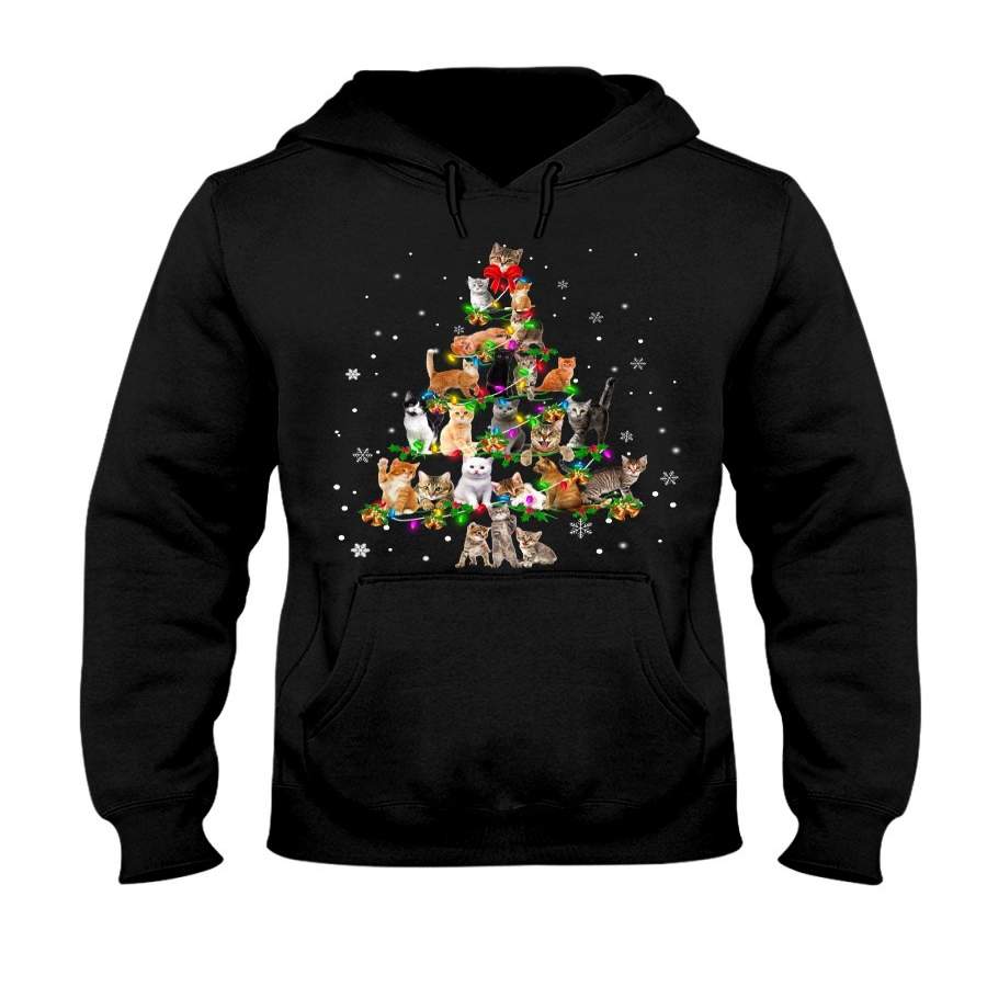 Cat – Christmas Tree Hoodie