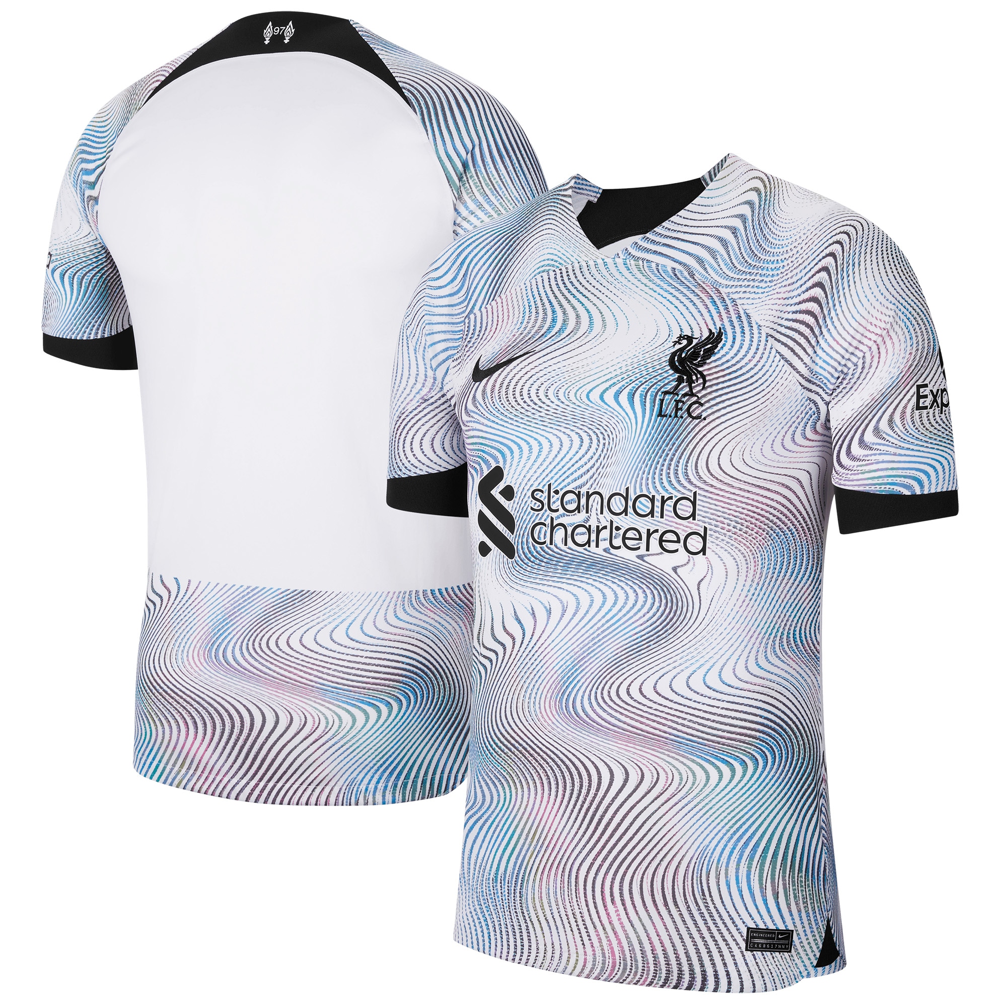 Liverpool 2022/23 Away Breathe Stadium Replica Jersey – White