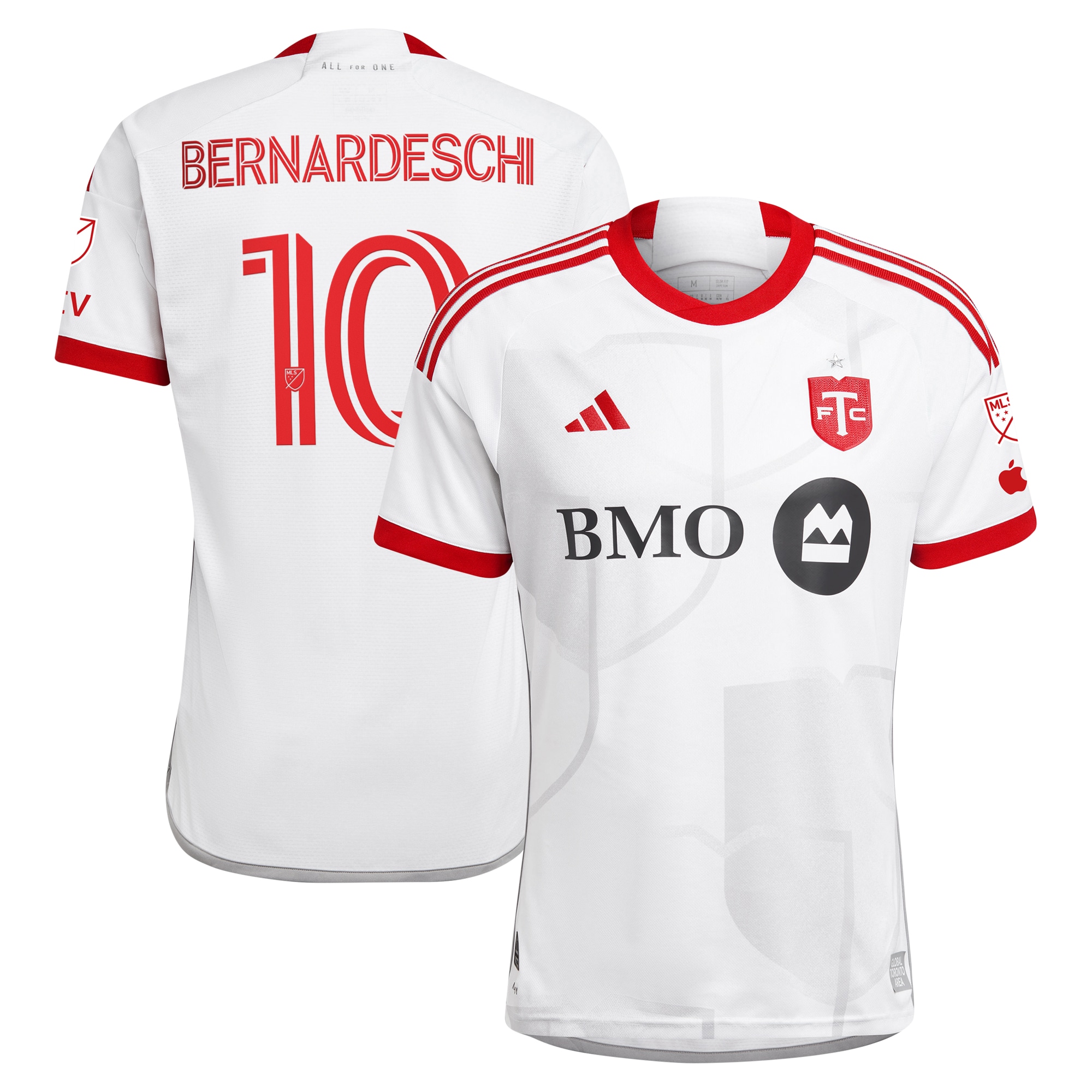 Federico Bernardeschi Toronto FC 2024 GTA Kit Authentic Player Jersey  White