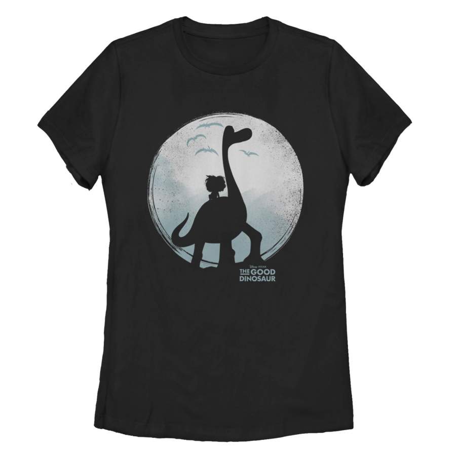 The Good Dinosaur Women’s Arlo and Spot Moon  T Shirt