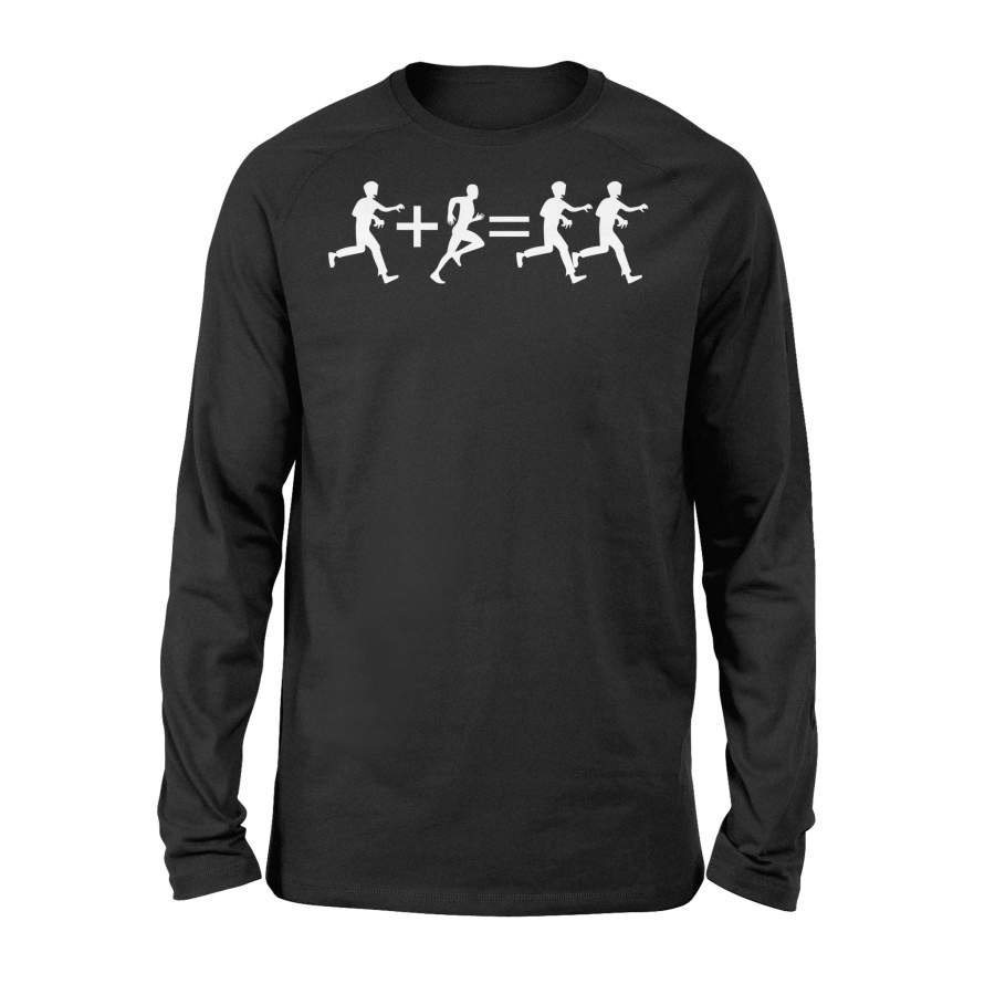 Zombie, Halloween, Soft Halloween Long Sleeve T-Shirt