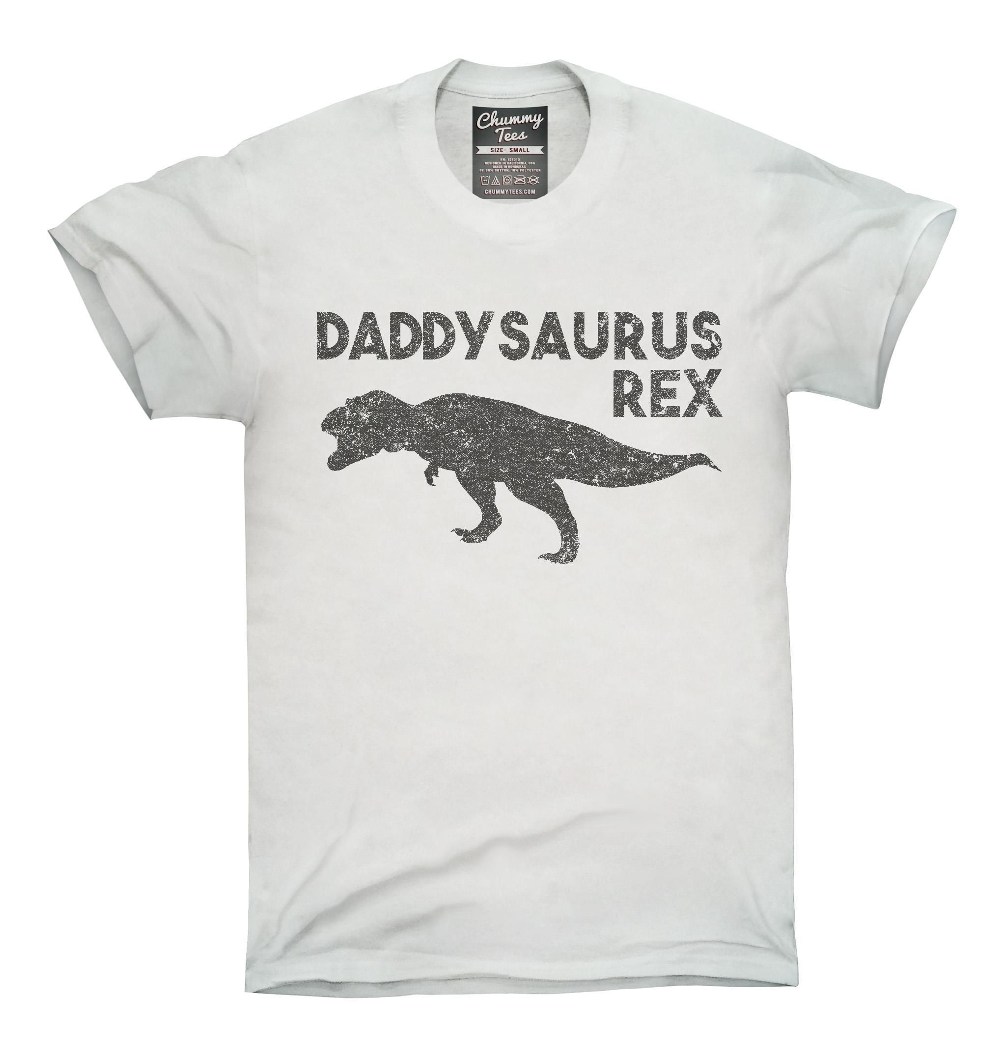 Daddysaurus Rex Funny Cute Dinosaur Father’s Day Gift T-Shirt – Sothwarm